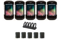 Multipack QTY (5), Zebra TC75 Heavy Duty Android 2D/1D Barcode Scanners